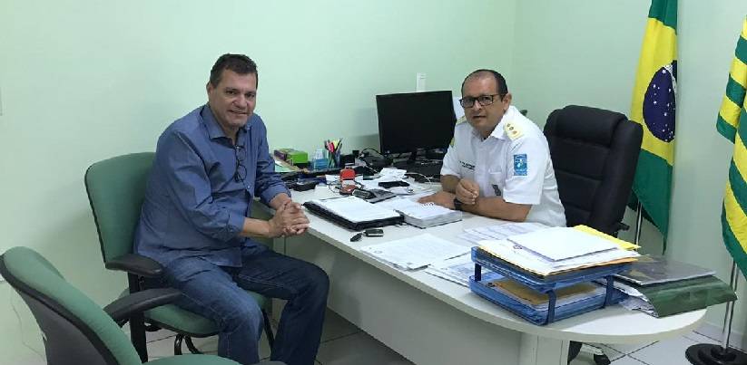 Joaquim do Arroz se reuniu com o oficial da PM responsável pelo HPM